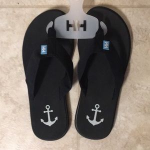 Helly Hansen Black Seasand flip flops, 7